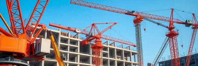 Podstawy bezpieczeństwa i rodzaje dźwigów i żurawi na budowie