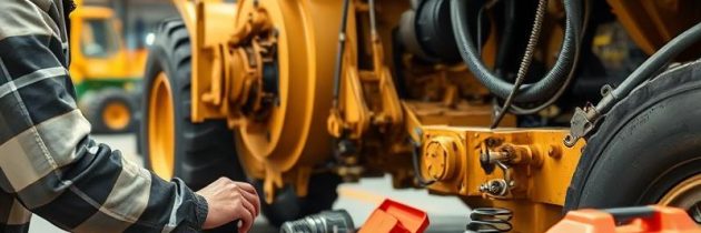 Podstawy naprawy maszyn budowlanych: serwis, części i profilaktyka