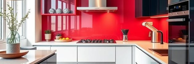 Szkło lacobel do kuchni: nowoczesny design i funkcjonalność