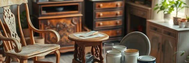 Jak rozpocząć renowację starych mebli krok po kroku