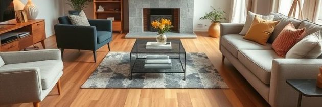 Trwałe i uniwersalne drewniane podłogi do salonu: rodzaje, styl i pielęgnacja