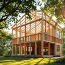 Domy szkieletowe: efektywność, technologie budowy i zalety