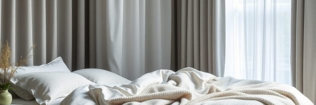 Wyciszenie sypialni tekstyliami: jak wybrać materiały, które skutecznie tłumią hałas i poprawiają komfort snu