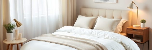 Mała sypialnia z łóżkiem 160: jak ustawić mebel, by zyskać przestrzeń i komfort snu