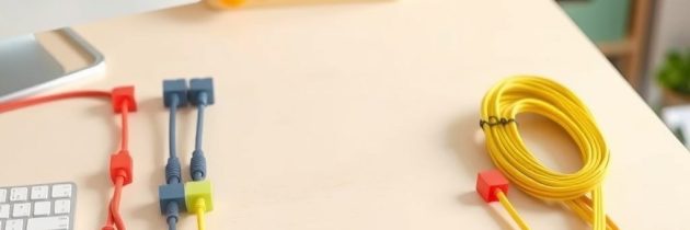 Organizacja kabli przy biurku dziecka: jak zapewnić bezpieczeństwo i estetykę przestrzeni roboczej
