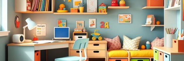Pokój dziecka 10-latka: jak funkcjonalnie podzielić przestrzeń i wybrać meble dostosowane do potrzeb dziecka