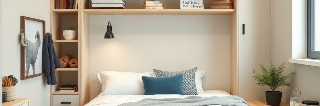 Mała sypialnia i przechowywanie: praktyczne triki na funkcjonalną i trwałą aranżację przestrzeni