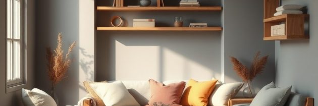 Jak ocieplić szare wnętrze: drewniane akcenty, ciepłe tekstylia i światło dla przytulnej atmosfery