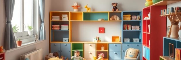 Jak wydzielić funkcjonalną i bezpieczną strefę zabawy w pokoju dziecka bez dużych kosztów