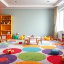 Jak wybrać dywan do pokoju dziecka, który łączy bezpieczeństwo z łatwą pielęgnacją i stylem?