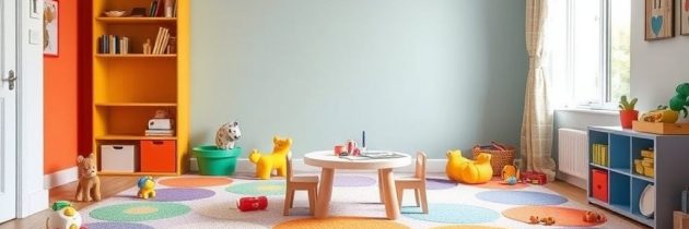 Jak wybrać dywan do pokoju dziecka, który łączy bezpieczeństwo z łatwą pielęgnacją i stylem?