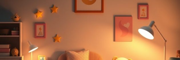 Bezpieczne oświetlenie w pokoju dziecka: jak wybrać i ustawić światło dla komfortu i ochrony malucha