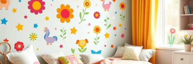 Naklejki ścienne do pokoju dziecka: kiedy warto je wybrać i jak zadbać o bezpieczeństwo oraz jakość dekoracji