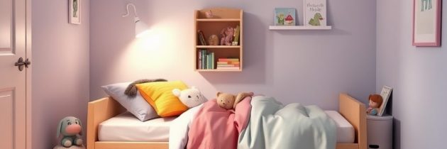 Strefa snu w pokoju dziecka: jak urządzić bezpieczne i komfortowe miejsce do wypoczynku