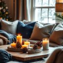 Zimowa paleta dodatków do wnętrza: jak łączyć kolory i materiały dla przytulnej atmosfery