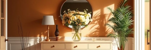 Jak wizualnie ocieplić chłodny przedpokój: kolory, oświetlenie i dodatki tworzące przytulną atmosferę