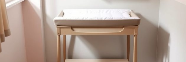 Kącik do przewijania: jak urządzić funkcjonalną i bezpieczną przestrzeń dla niemowlaka