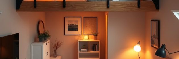 Sypialnia na antresoli: jak urządzić funkcjonalną i bezpieczną przestrzeń do odpoczynku