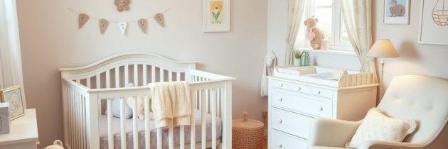 Pokój niemowlaka: lista niezbędnych mebli i akcesoriów, które ułatwią codzienną opiekę i zapewnią bezpieczeństwo dziecku