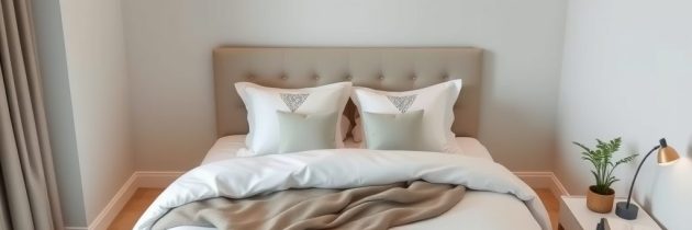 Zasady ustawienia łóżka w sypialni: jak stworzyć komfortową i harmonijną przestrzeń do snu