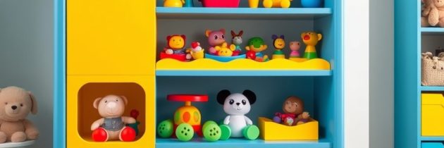 Regał na zabawki: jak wybrać funkcjonalny i bezpieczny mebel do pokoju dziecka