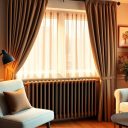 Zasłony a grzejnik: typowe błędy blokujące ciepło i jak poprawić efektywność ogrzewania