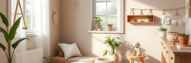 Ekologiczny pokój dziecka: jak wybrać bezpieczne i naturalne materiały wykończeniowe