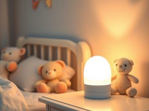 Oświetlenie nocne do pokoju niemowlaka: jak wybrać bezpieczne i komfortowe światło na nocne czynności i zasypianie