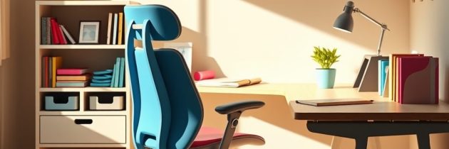 Jak wybrać krzesło do biurka dla dziecka, by zadbać o zdrową postawę i komfort nauki