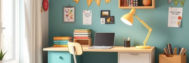 Jak przygotować pierwsze biurko dla ucznia, by zapewnić ergonomię i komfort nauki na lata