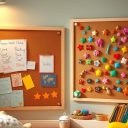 Tablica korkowa czy magnetyczna w pokoju dziecka: jak wybrać bezpieczne i funkcjonalne rozwiązanie dla rozwoju i organizacji przestrzeni