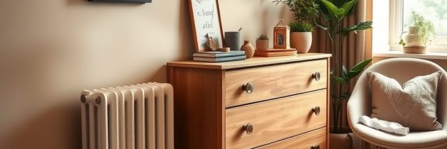 Komoda przy grzejniku – jaka odległość zapewni ciepło i wygodę na lata