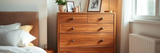 Komoda w sypialni: kiedy warto ją wybrać i jak dobrze wykorzystać przestrzeń do przechowywania