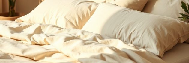Naturalne materiały w sypialni a sen: jak wybrać tkaniny i wypełnienia dla zdrowego komfortu