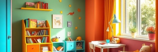 Pokój pięciolatka od podstaw: jak zaplanować bezpieczną i funkcjonalną przestrzeń do nauki i zabawy