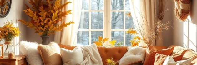 Sezonowa zmiana klimatu wnętrza mieszkania: jak dostosować dekoracje, kolory i materiały do pór roku dla komfortu i harmonii