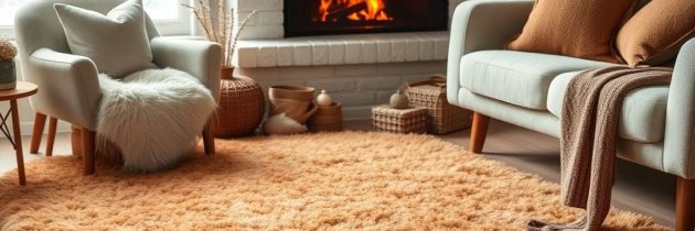 Jak wybrać dywan do salonu na zimę, by zapewnić ciepło i przytulność bez nadmiernych kosztów