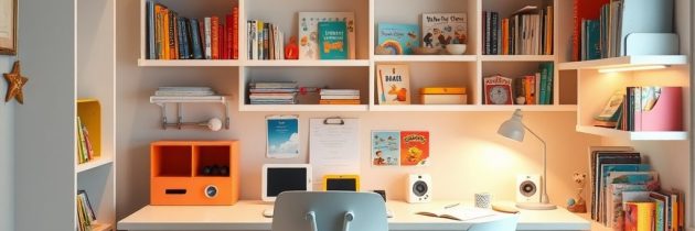 Jak funkcjonalnie i ergonomicznie wydzielić strefę nauki w pokoju dziecka, by sprzyjała koncentracji i porządkowi