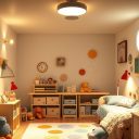 Oświetlenie do pokoju dziecka: jak stworzyć bezpieczną i funkcjonalną przestrzeń świetlną dostosowaną do potrzeb malucha