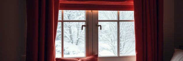 Osłony okienne do sypialni zimą: jak wybrać termoizolację i zadbać o komfort cieplny oraz prywatność